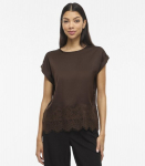 Vila naiste pluus 14117964*01, pruun/pruun 5715800788281