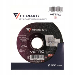 Ferrati Vetro teemantketas 100mm - plaatidele, kivile, klaasile