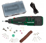 Parkside Pfbs 12 C7 Aku minilihvija 12v, 52 tarvikut