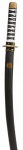 Jaapani "ninja" m&otilde;&otilde;k "katana" m&auml;nguasi, 73cm