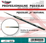 Mirage Hobby pintsel Natural nr 0, looduslikud harjased