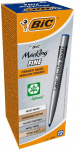 Bic marker p&uuml;siv Fine Pocket, sinine, 12 tk.