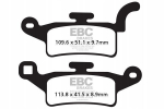 Ebc Sfa492 orgaanilised piduriklotsid rolleritele