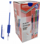 Geelpliiats Office Products 0,5mm, sinine, 50 tk.