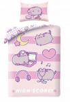 Noorte voodipesukomplekt 140x200 Pusheen Kitten mikrokiust
