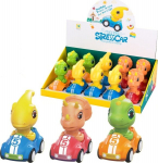 Interaktiivne dinosaurusauto lastele "kl&otilde;psa ja s&otilde;ida".