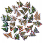J&otilde;uluvin&uuml;&uuml;lkleebised, 46 tk., 4-6 cm