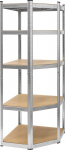 Metallist nurgariiul 5 riiulit 180x70x40cm 875kg