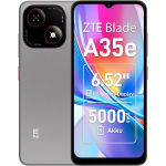 Telefon ZTE mobiiltelefon Blade A35e silvery h&otilde;bedane