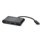Kensingtoni 4-pordiline Usb-c jaotur, 5 Gb/s
