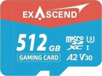 Telefoni m&auml;lukaart Exascend m&auml;ngukaart Microsdxc 512gb Nintendo Switch