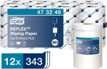 Tork Advanced Reflex 473246 M3 paberipuhastid, 1 rull, valge
