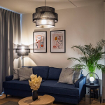 Laualamp lastele Miki Black 16044