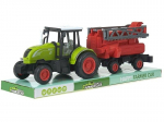 Traktor koos haagisega, 35,5x12,5x10,5cm
