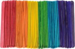 Puidust v&auml;rvilised pulgad 11,4 cm, 50 tk.