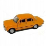 Mudel "fiat 125p" 1:39, kollane, Welly
