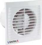 Ventilaator "ventika Subtil" 125mm juhtmel&uuml;litiga, valge