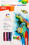 Deli Color Emotion &otilde;lipastellid, 18 v&auml;rvi