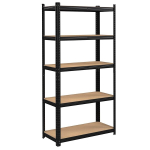 Metallist hoiuriiul 180x90x30cm, 5 riiulit, koormus 875kg