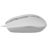 Datora pele Canyon CANYON mouse M-10 Wired White Grey 5291485015121 5291485015121 (5291485015121)