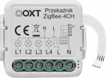 Oxt minirelee 4-kanalilise Zigbee Tuya nutikodu jaoks