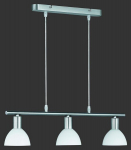 Rippvalgusti Trio Rl Dallas R335110307, ​​3x E14, matt nikkel, hall