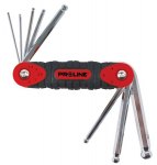Proline Hex v&otilde;tmekomplekt kuuliga Crv, 8 tk., 1,5-8mm