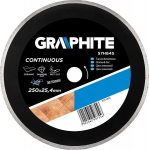 Graphite Diamond l&otilde;ikeketas 250x25,4mm, komplektne, 57h645