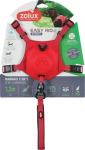 Easyride koerarakmed Xs, punased, integreeritud jalutusrihmaga