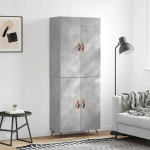 Vitriin betoonhalli v&auml;rvi 69,5x34x180 cm valmistatud puitlaastplaadist