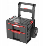 Qbrick System Pro Cart 2.0 Plus Drawer 2 &ndash; rataste ja sahtlitega karp
