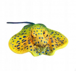 Kollane rajaja 55cm pehme m&auml;nguasi