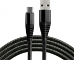 Kabel Usb-c Everactive 1m, 5a kiirlaadimine, must