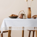 Laudlina Nataly CHO/NATALY/B valge ristk&uuml;likukujuline 140x260 segakiust