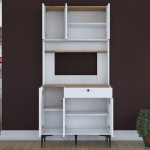 K&otilde;rge kapp Hanah Home JE196-3805 valged sahtlid modernne
