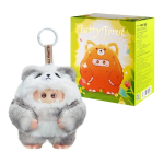 Kogumisfiguur OHKU GIGGLE MONSTER Furry Forest sarja vin&uuml;&uuml;list plush-&uuml;llatuskarp