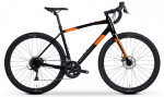 Jalgratas Tabou Gravo 2.0 must-oranž-L