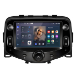 autoradio junsun Citroen c1 Peugeot 108 Toyota Aygo ii gps navigatsioon wifi bluetooth fm rooli juhtimisfunktsioon