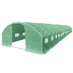 Kasvuhoone tugevdatud kilega, 48 m2, 4&times;12 m, roheline