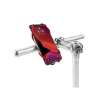 Telefonialus Bone Bike Tie 3 punane reguleeritav silikoon