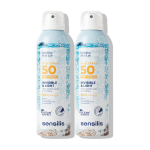 Sensilis Invisible & Light SPF50+ Dry Touch p&auml;ikesekaitse kehasprei duopakend 2x200 ml
