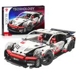 Konstruktor auto sportkupee mudel 1058 osaga 1:14 avatavate detailidega