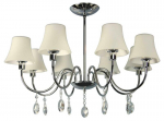 Rippvalgusti Candellux Sorento 8x40W E14 kroom