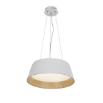 LED ripplamp Candellux Lighting Umbria 31-24176 valge puit 24W LED IP20