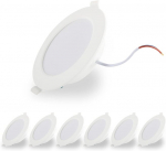 EcoLuma s&uuml;vistatavad LED-valgustid, 6 W, 600 lm, 6 tk