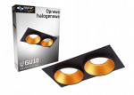 MasterLED s&uuml;vistatav LED-valgusti Taris Gold 5282, musta/kuldse v&auml;rviga