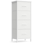 Sahtlitega hoiukapp 39.6x30x95.2 cm Valge kangas