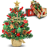 Kunstlik j&otilde;ulupuu LED-tuledega Joy Spot, 60 cm