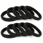 Elastsed mustad juuksekummid