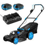 HOGERT akutoitega muruniiduk 2x18V, 43 cm HT2E311-C24LM218V